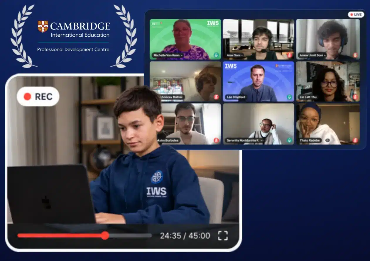 An IWS lesson following the Cambridge curriculum